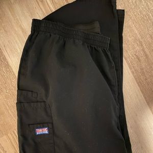 Black Cherokee workwear scrub pants